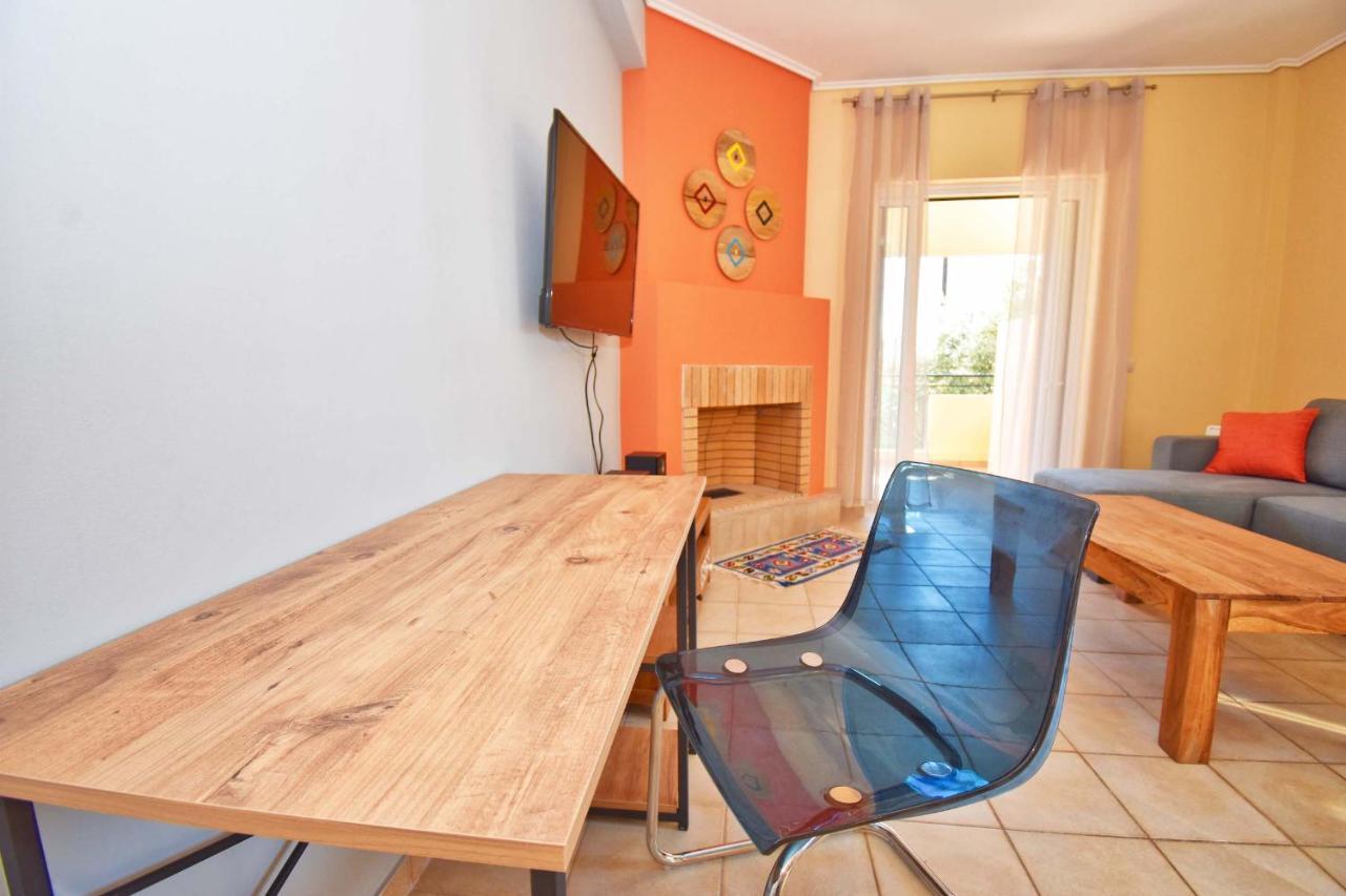 Ferienwohnung Pebbles And Sea At Barbati With Shared Pool Exterior foto